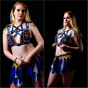 Sexy Police Officer Cop Cosplay Dance Costume Rave